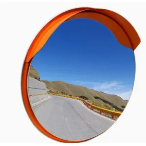 30 45 60 80 100cm Roadway Traffic Safety Stainless Steel Road Convex Mirror thumbnail-4