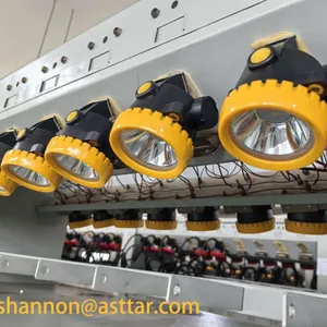 ATEX Approved Cordless LED Cap Lamp, Intrinsically Safe Mining Headlamp thumbnail-1