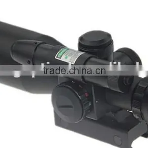 China Supplier 2.5-10x40 Dual Illuminated Laser Riflescope Rifle Scope Cut Sunshade/2.5-10x40mm Rifle Scope With Red Laser thumbnail-3