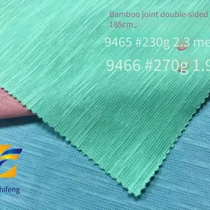 Guangzhifeng #9465 Double-sided Corded 230g Cotton-polyester Stretch Fabric With Unique Texture, Skin-friendly and Cool, Suitable for Casual T-shirts thumbnail-1