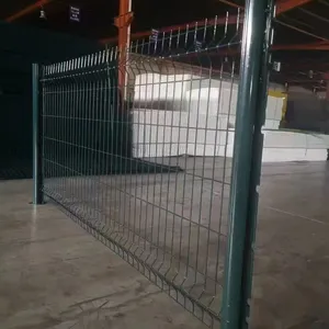 3D Curved Welded Wire Mesh Panel PVC Coated Triangle 3D Welded Bending Curved Mesh Wire thumbnail-5