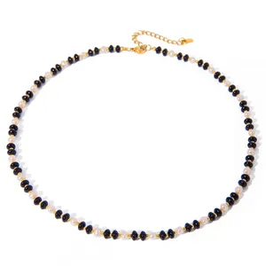 18K PVD Gold Plated Stainless Steel Chain Necklace - Custom Fashion Jewelry thumbnail-2
