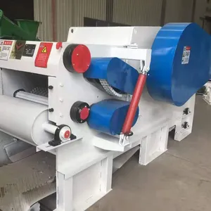 JW New 220V Remote Control Wood Crusher Machine Used for Farm Wood Production With Gear Engine Bearing Sawdust & Wood Chips thumbnail-1