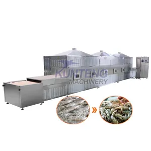 New Type Seafood Fish Grains Microwave Dryer Tea Withering and Drying Equipment EPC thumbnail-1
