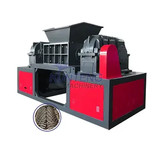 Metal Plate Dtv Lithium Battery Shredder Leather Ldpe Plastic Bags Shredding Machine EPC thumbnail-1