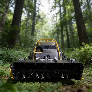 Vigorun MTSK1000 RC Forestry Mulcher 1000mm Cut Flail Hammer Heavy Duty Crawler Brush Cutter thumbnail-1