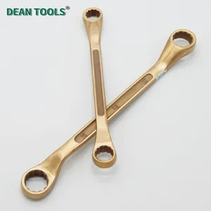 Factory Direct Non-Sparking Double Offset Wrench Ring Spanner 18*19 Free Replacement 1-Year Warranty thumbnail-1