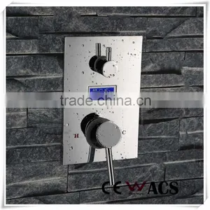 Digital Thermostatic Led Shower Set Shower Head Set With Rainfall Waterfall Shower thumbnail-2