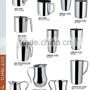 Stainless Steel Pitcher And Tumbler thumbnail-1
