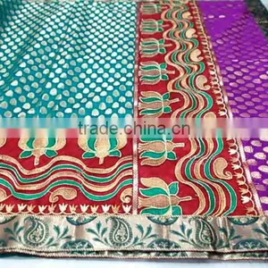 Banarasi Patchwork Sarees thumbnail-1