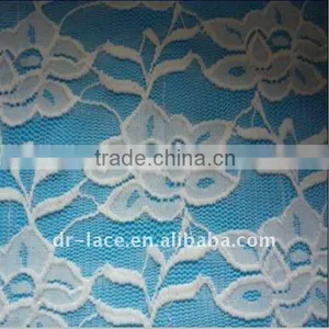 Hot Selling Flower Net Lace Fabric for Wedding Dresses thumbnail-1