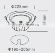 3W-30W Recessed LED Downlight thumbnail-3