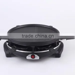 900W Home Electric Raclette Grill With ON-OFF Switch For 6 Persons RG-106 thumbnail-2