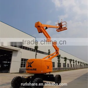 14m Aerial Manual Lift Platform thumbnail-2