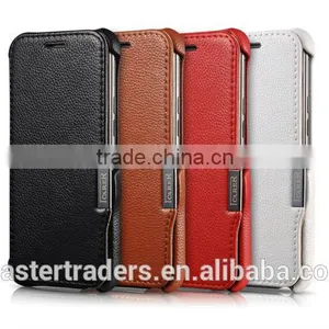 Original Icarer Litchi Grain Series Genuine Leather Case For HTC One M9 MT-3320 thumbnail-1