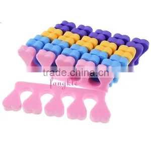 Good Quality Pedicure Tools Pink Eva Sponge Toe Separator thumbnail-1