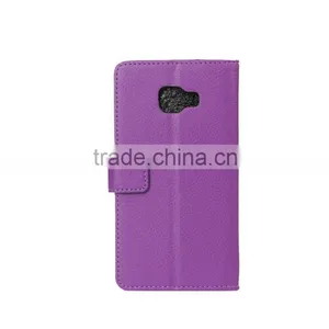 Luxury MMT PU Leather Case With Card Slot for Samsung C5 Litchi Grain Anti Shock Holder Frame Flip Wallet Case for Samsung C5 thumbnail-6