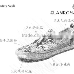 Vintage Casual Fancy Men Loafer Shoes With Python Leather Embossing Shoes thumbnail-4