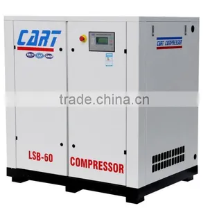45KW 60HP (7-13BAR) BELT DRIVE Stationary Screw Compressor LSB-60A Air Compressor thumbnail-1