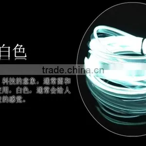 el Wire 2.3 5mm With Chasing Light Cuttable el Wire for Show Christmas Wedding Clothes Shoes el Wire With Strong Brightness thumbnail-6