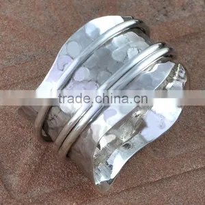 Meditation Ring,plain Silver Ring, Silver Band, 925 Jewellery Manufacturer thumbnail-1