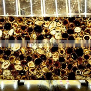 Black Agate Marble Tiles Marble Slabs thumbnail-1