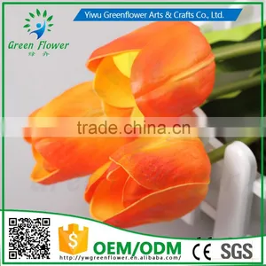2016 WholesaleLatex 20" PU Artificial Flowers Real Touch Arts and Crafts no Silk Weddings Decoration Flowers Home Decor thumbnail-2