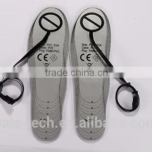 Battery Powered Foot Warmer Heating Shoe Insole Ski Boot Insole for Winter Outdoor Sport thumbnail-3