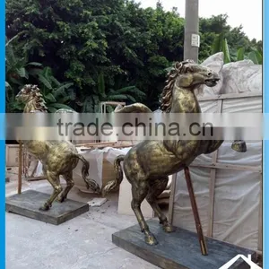 Sandstone Flying Horse Statue thumbnail-3