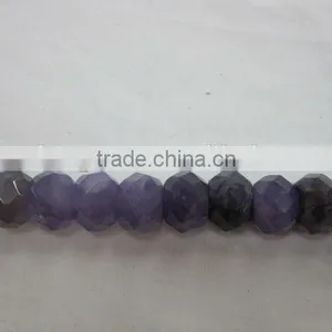100% Natura Amthyst Pumpkin Shape Beads Loose Gemstone Real Amthyst Round Beads thumbnail-3