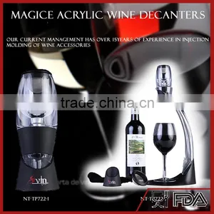 FDA Charming Mini Portable Magic Decanter Red Wine Aerator NT-TP722-1 thumbnail-1