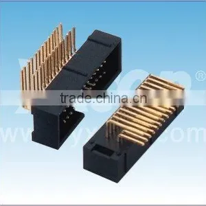 1.27*2.54mm R/A Shrouded Header Connector thumbnail-1