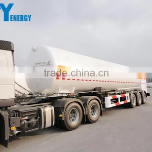 5-50m3 ASME TPED Cryogenic Liquid Semi-Trailer for Liquid Gases Food thumbnail-4