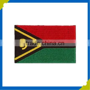 Manufacturer Customized Self-adhesive Embroidery Flag Patches for Baseball Caps Clothing thumbnail-5
