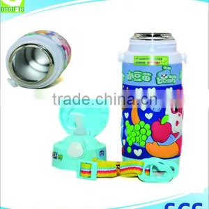 3D RUBBER WRAP Novelty Sports 2016 Insulated Stainless Steel Water Bottle Insulated Flask and Thermos thumbnail-1