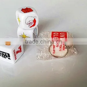 2.5CM Plastic Custom Printing Dice thumbnail-3