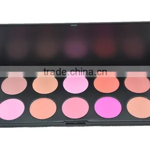 Wholesale Hot Sell Professional 10 Color Blush Palette , 10 Color Blush thumbnail-1