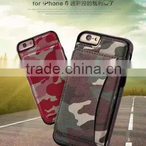 Camouflage PU Leather Luxury Ultra Thin TPU Back Case Cover For Apple IPhone 5/S 6 6S Plus thumbnail-3