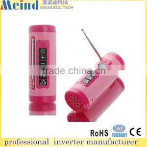 New Products 2016 wi fi Bluetooth Speaker Outdoor Mp3 Speaker With FM Radio, 4000mah Power Bank, thumbnail-1