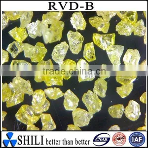 Synthetic Rough Yellow RVD Diamonds Powder thumbnail-1