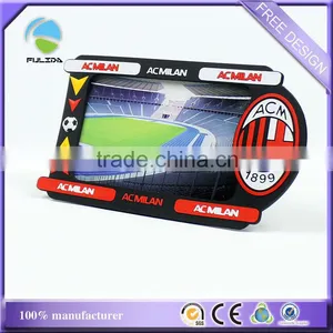 Custom Football Field Promotional Soft Rubber Plastic Photo Frame thumbnail-2