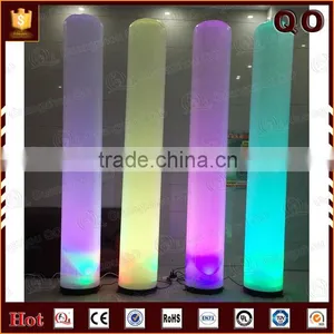 Wedding Decoration Long Inflatable Pillars With Led Light thumbnail-1