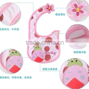 2015 Hot Sale Multi Styles Cartoon Cotton Baby Bibs Wholesale thumbnail-3