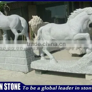 Famous White Marble Horse Statue thumbnail-1