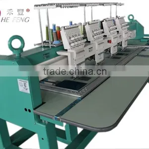 4 Heads 9 Colors Computerized Flat Embroidery Machine thumbnail-1