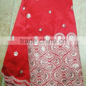 African Raw Silk Emboidery George Lace Fibers FOR ORDERS thumbnail-1