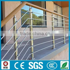 Front Porch Handrails With Steel Wire Balustrades thumbnail-1