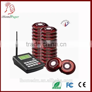 Rechargeable Wireless Calling Pager For Queue Management System R18-1 thumbnail-1