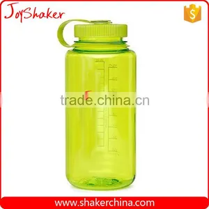 1 Liter BPA Free Plastic Wide Mouth Sport Water Bottle Wholesale thumbnail-4