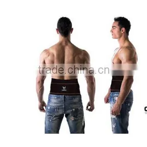 Black Neoprene Magnetic Back/Lumbar Supports Brace thumbnail-1